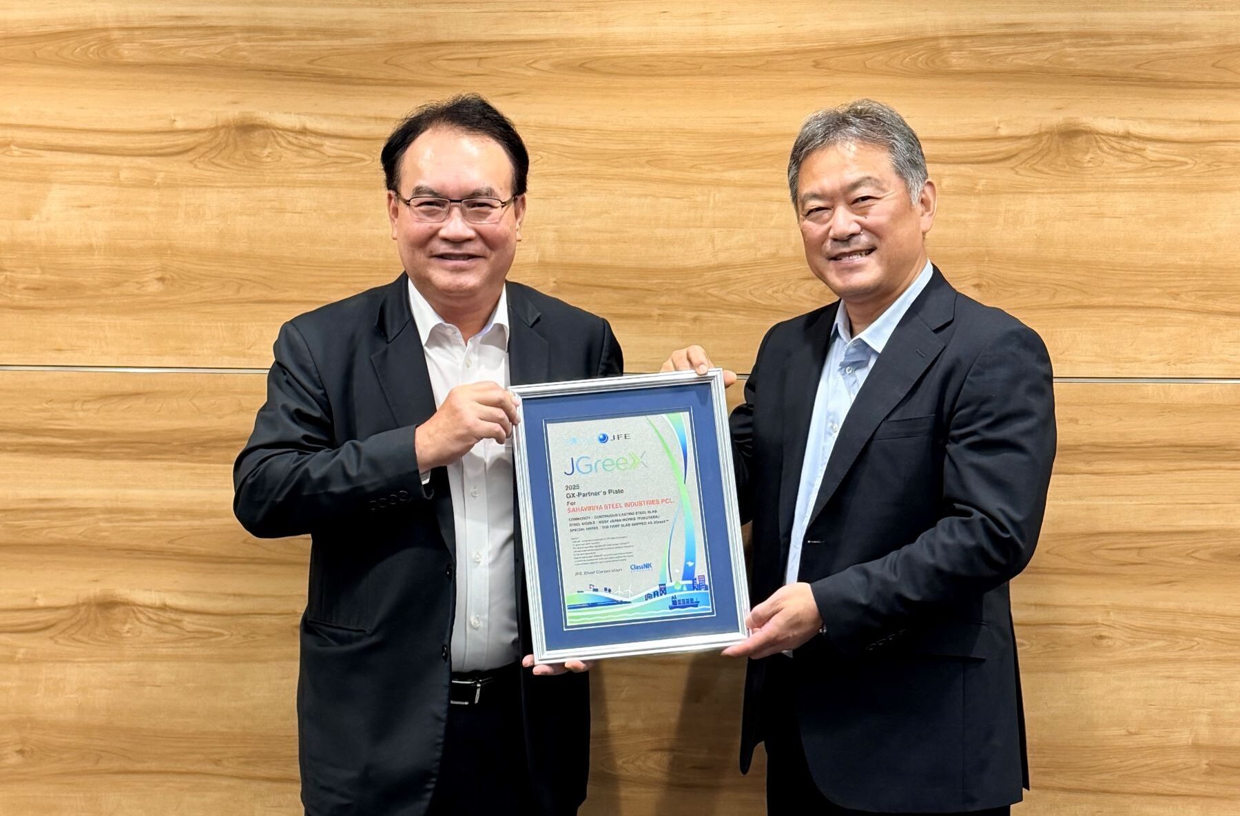 SSI Partners with JFE Steel to Advance Thailand’s Steel Industry, Receives “JGreeX” Raw Material Certification to Drive “SSI Green Steel” Low-Carbon Steel